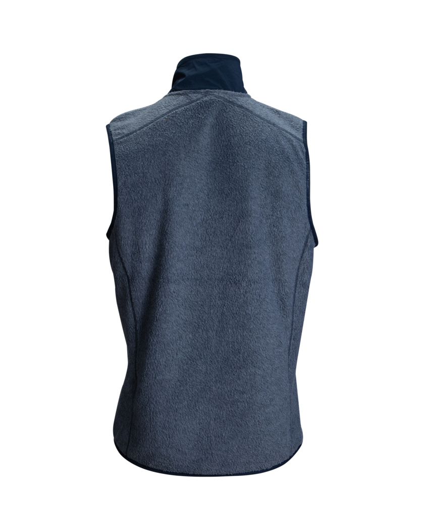 Pile Vest Grey Melange XL