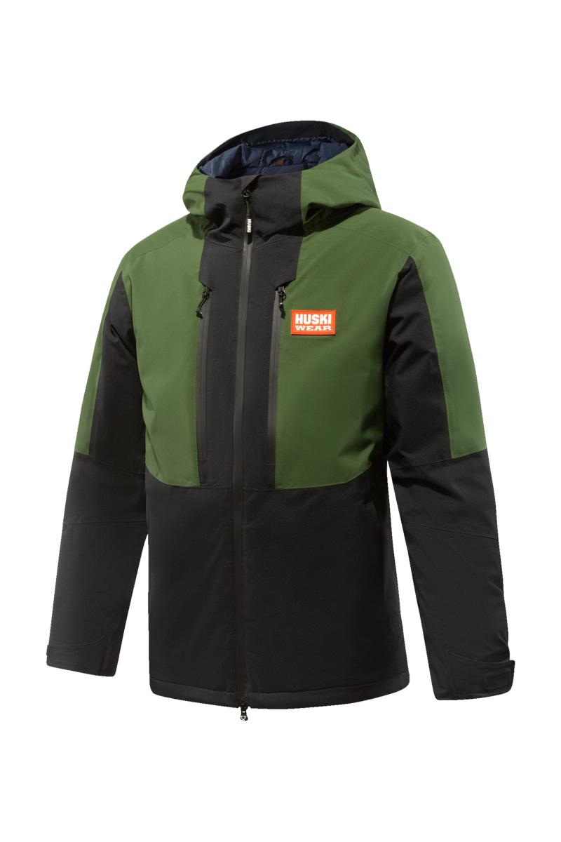 ALPINE JACKET Dark Green/Black L