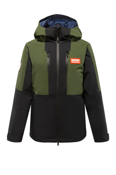 W ALPINE JACKET Dark Green/Black L