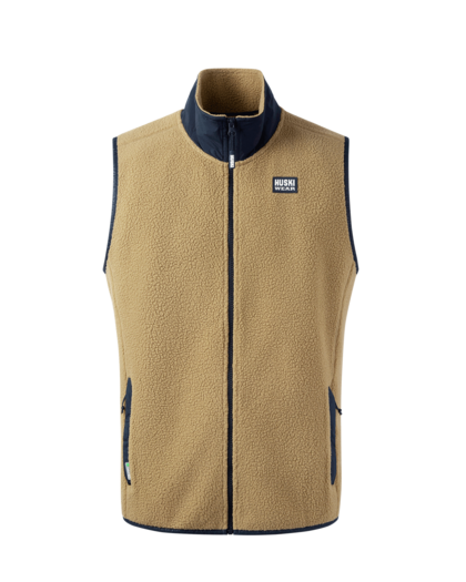 Pile Vest Winter Beige L