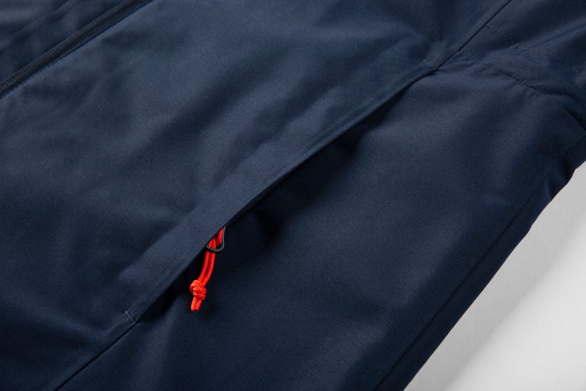 W RAIN COAT Navy Blue S