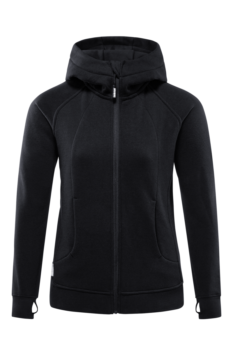 W MOUNTAIN HOODY Black S