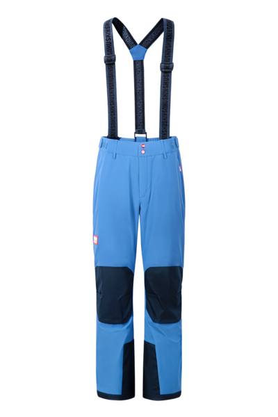 W SKI PANTS SIDE ZIP Azure Blue L