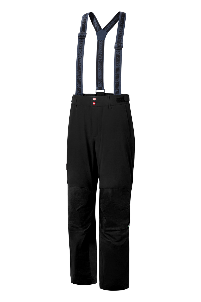 JR SKI PANTS SIDE ZIP Solid Black 158