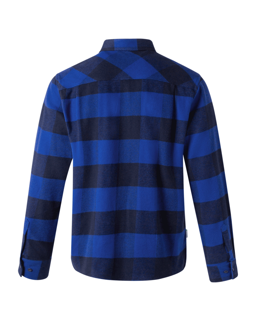 Flannel Shirt  Dark Azure M
