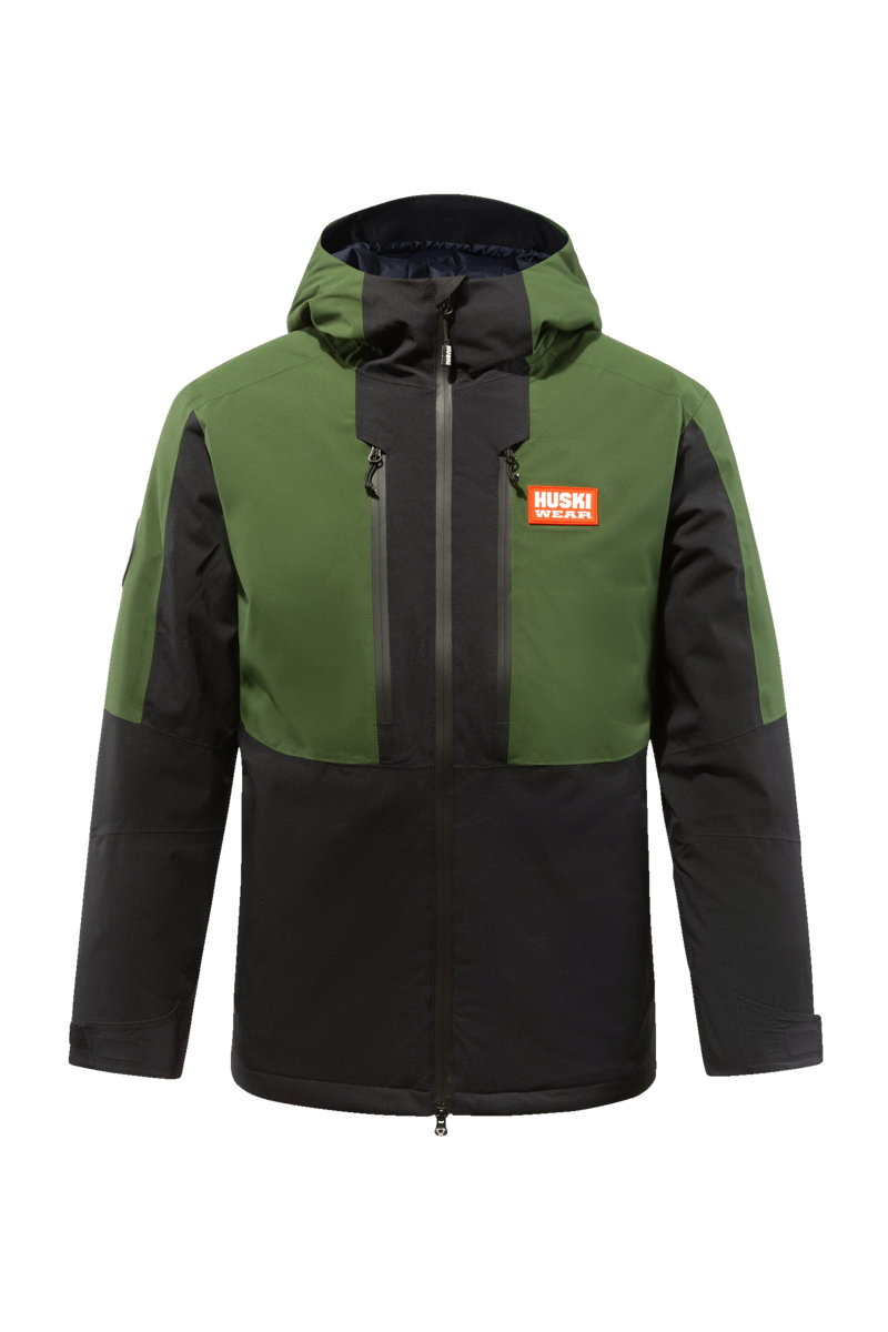 ALPINE JACKET Dark Green/Black M