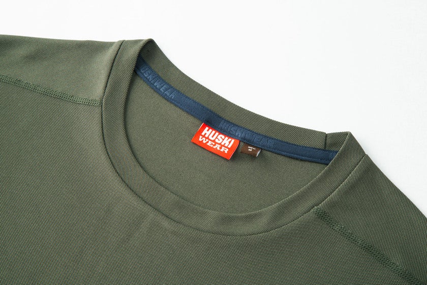 X SS TEE Fjord Green  M