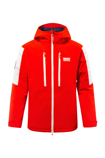 ALPINE JACKET Huski Red/White L