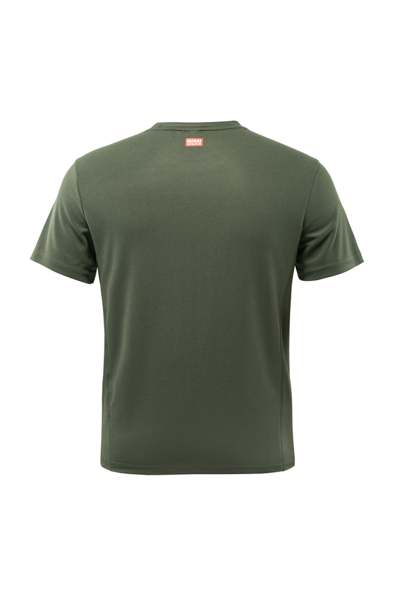 X SS TEE Fjord Green  M