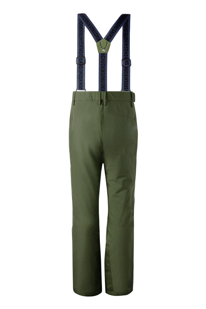 JR SKI PANTS SIDE ZIP Dark Green 122