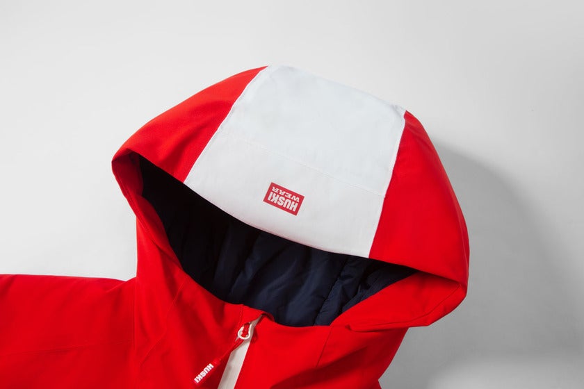 ALPINE JACKET Huski Red/White L