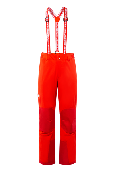 W SKI PANTS SIDE ZIP Huski Red L