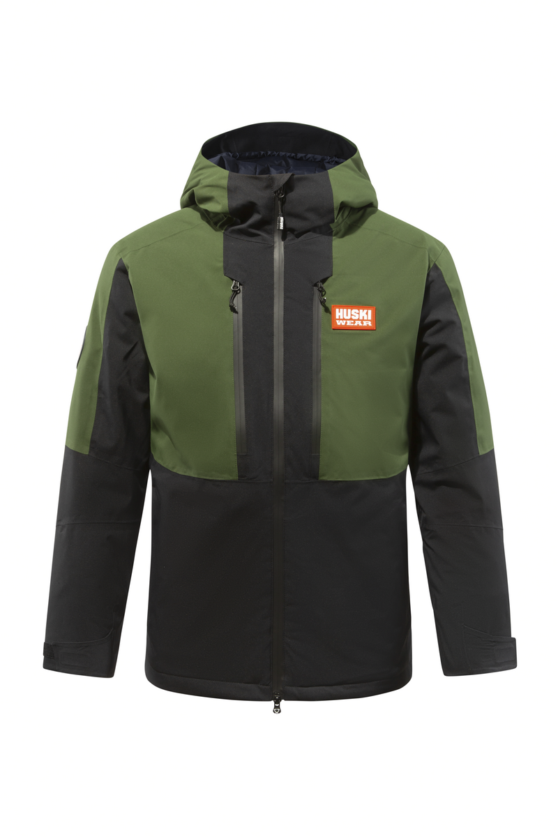 JR ALPINE JACKET Dark Green/Black 122