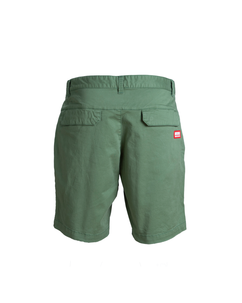 Cotton Shorts Middle Green XXL