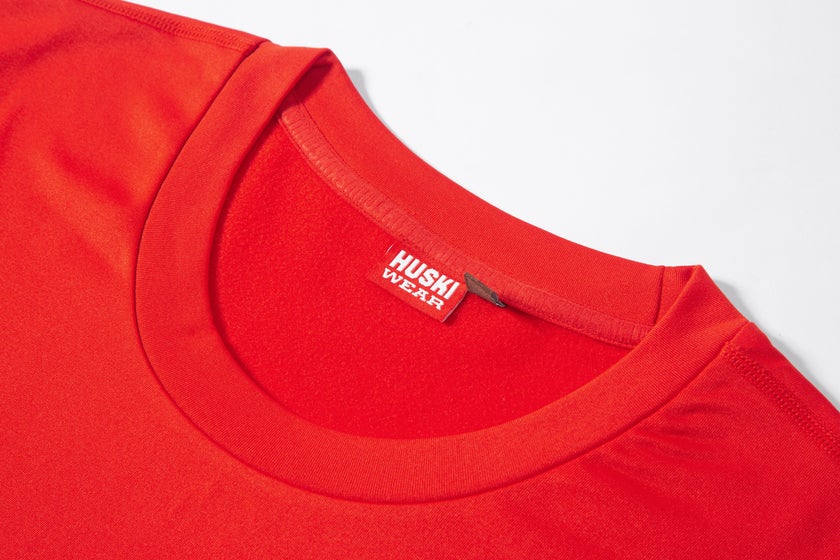 LOGO TECH TEE 2 Huski Red L