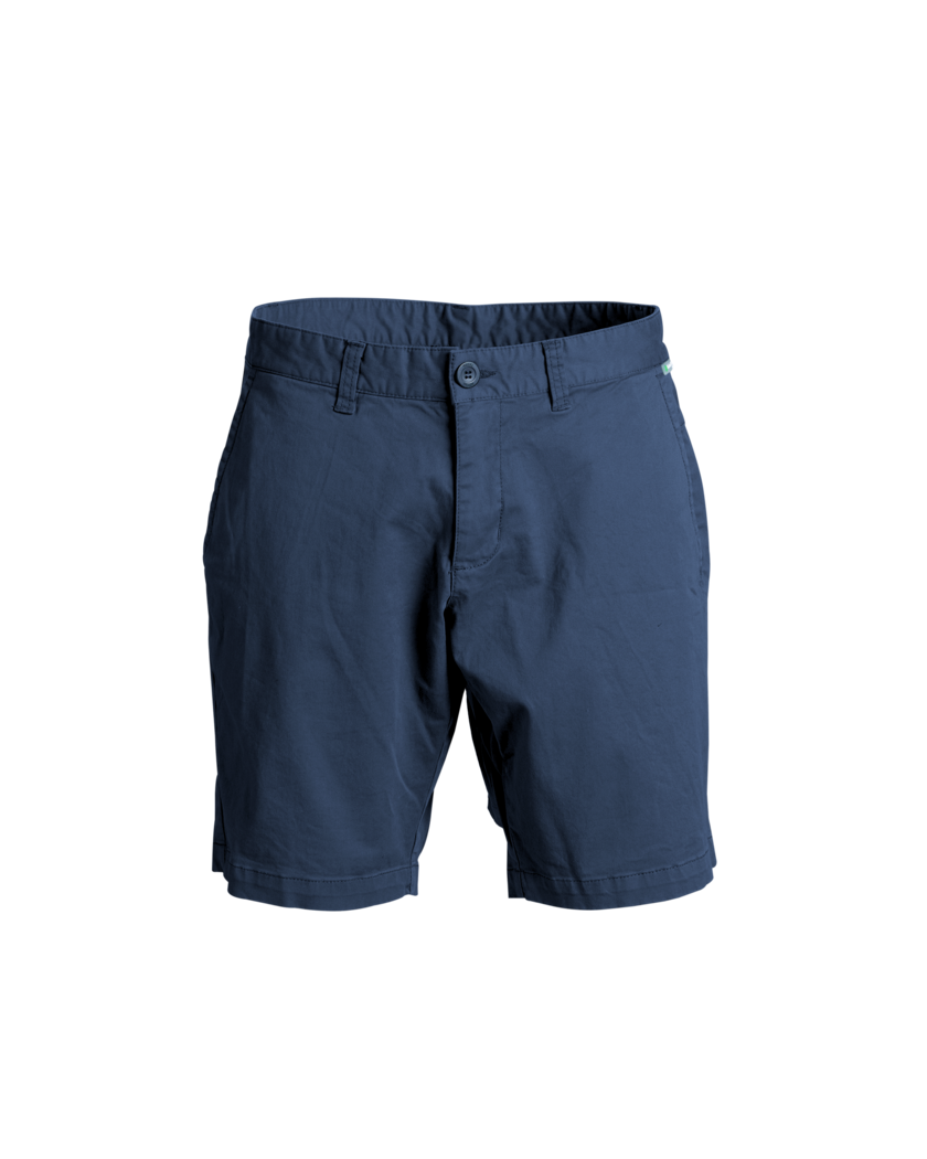 Cotton Shorts Navy Blue S